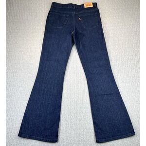 New without tags Levis 726 Flare Leg Mid Rise glitter Dress Jeans Women 16/28X29